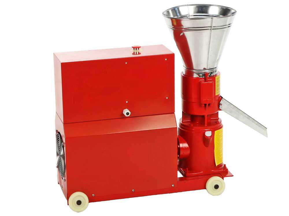 GeoTech Pro EWPM150T elektrische pelletmachine, 400 V, detail 3