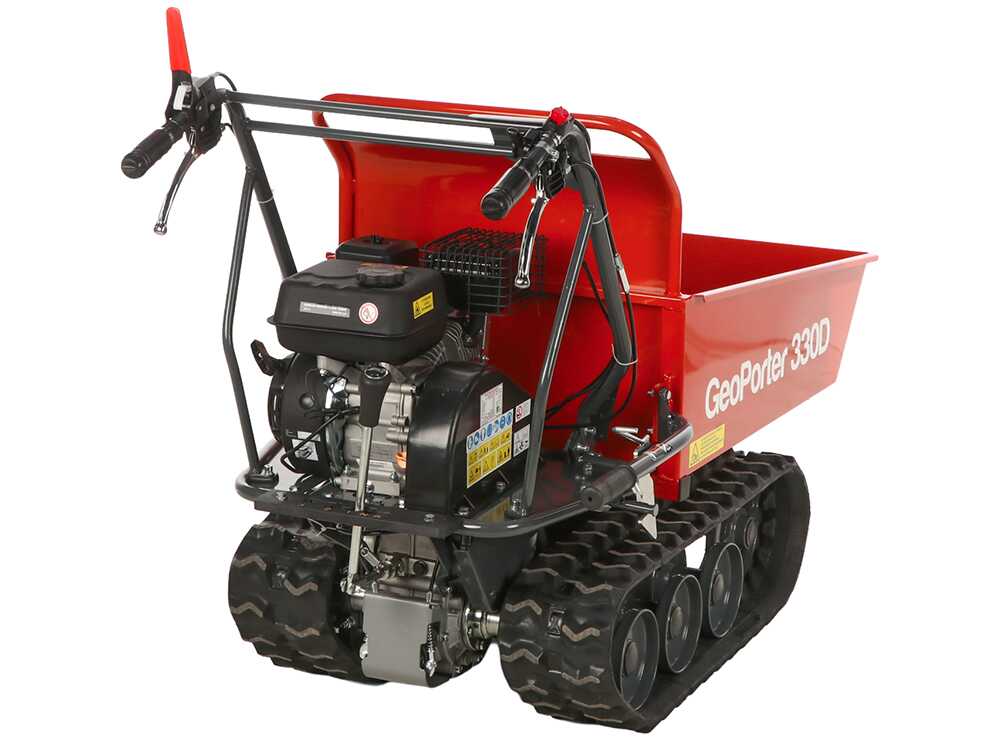 Rupsdumper laadvermogen 300 kg GeoTech Pro GeoPorter 330D (K612747), detail 3