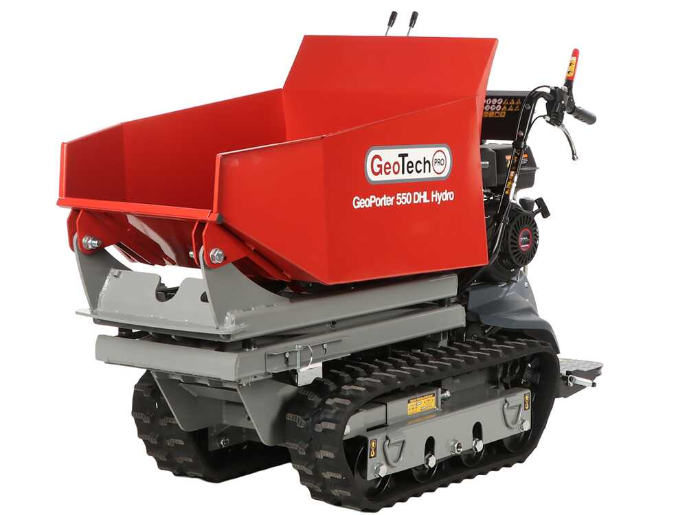 Motorkruiwagen laadvermogen 500 kg GeoTech Pro GeoPorter 550 DHL Hydro, detail 3
