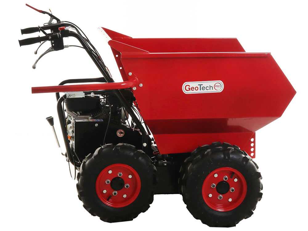 Motorkruiwagen laadvermogen 500 kg GeoTech Pro GEOTRAK 500, detail 3
