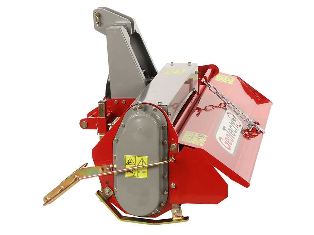 GeoTech Pro LRT 125 grondfrees 120 cm, handmatig verschuifbaar, detail 3