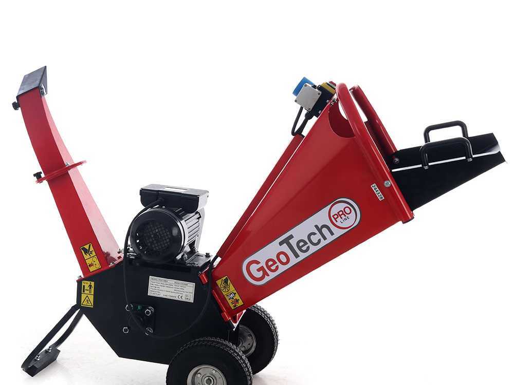 GeoTech Pro PCS 30ES elektrische hakselaar, takken tot 60 mm, detail 4