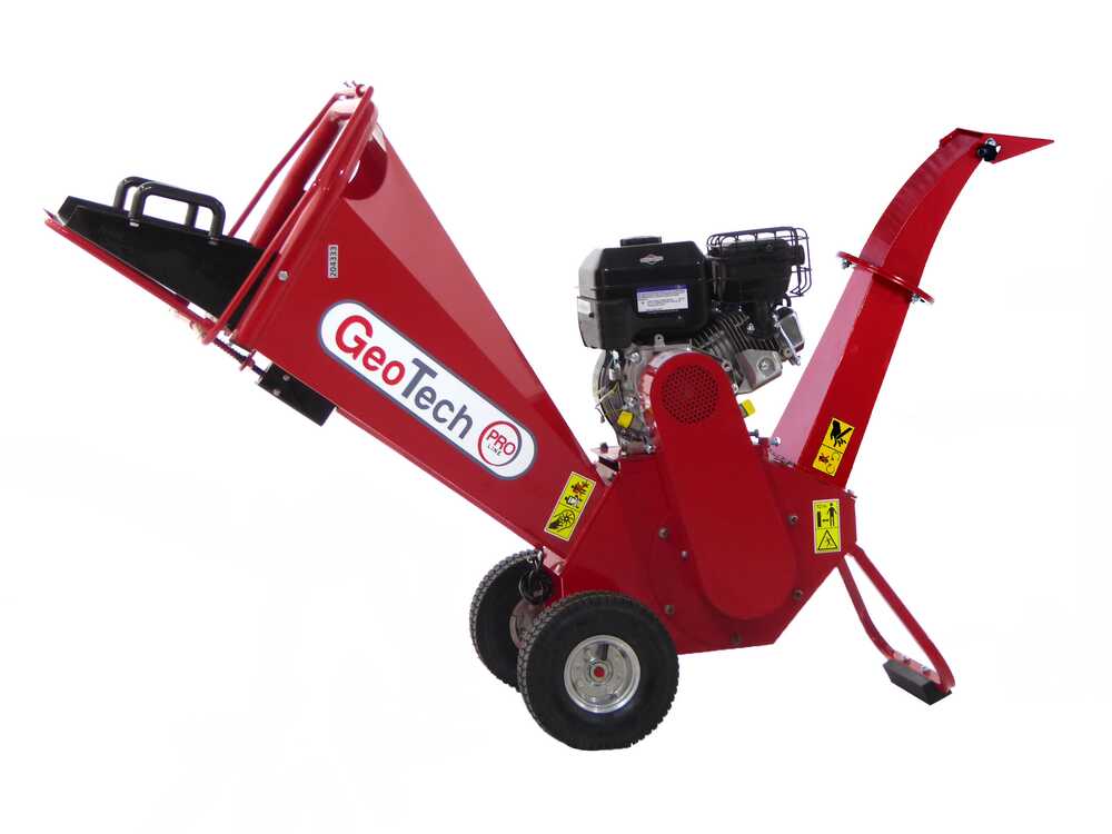 GeoTech Pro PCS70BS benzine hakselaar, takken tot 65 mm, detail 4