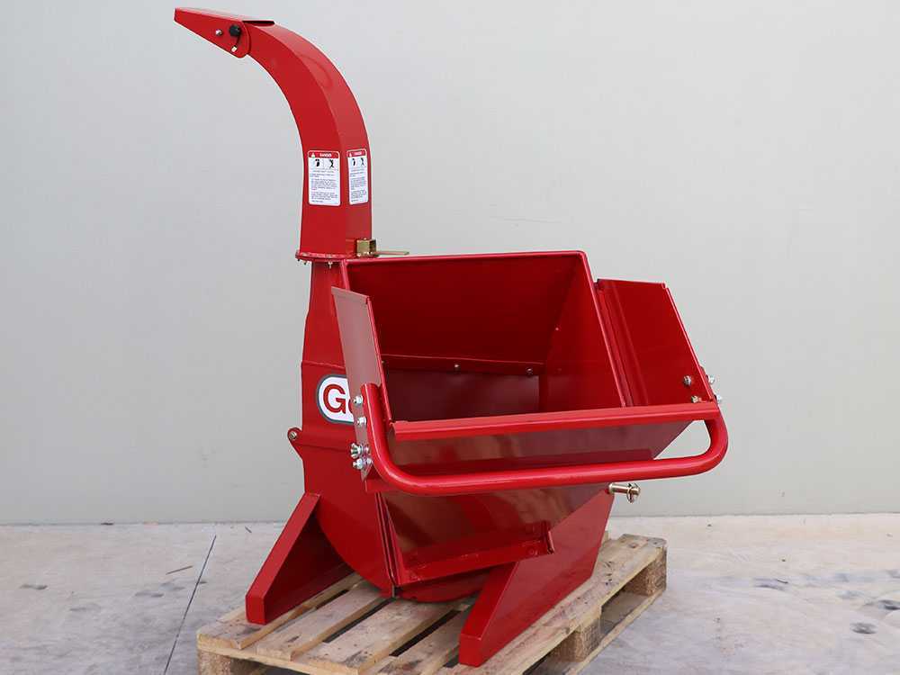GeoTech Pro TCP 100 aftakas hakselaar, takken tot 100 mm, detail 4
