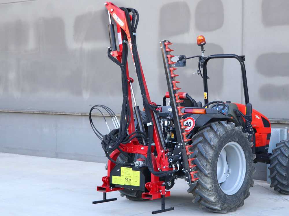 GeoTech Pro THC 160 heggenschaararm voor de trekker, detail 4