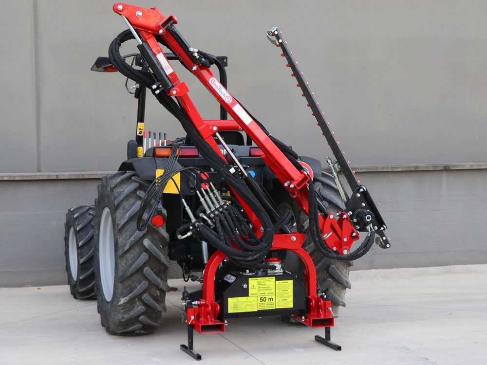 GeoTech Pro THT 175 heggenschaararm voor de trekker, detail 4