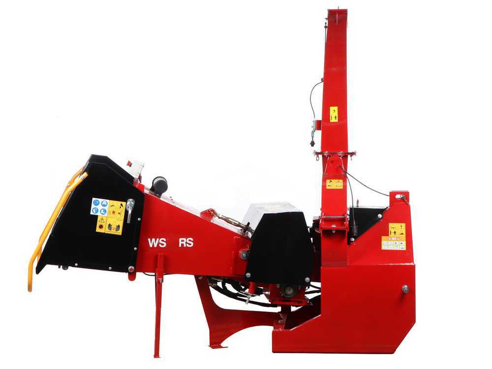 GeoTech Pro WS52RS aftakas hakselaar, takken tot 127 mm, detail 4