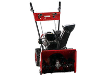 Benzine sneeuwschuif GeoTech SS 680 WEL EVO, motor Loncin H200, elektrische start, detail 3