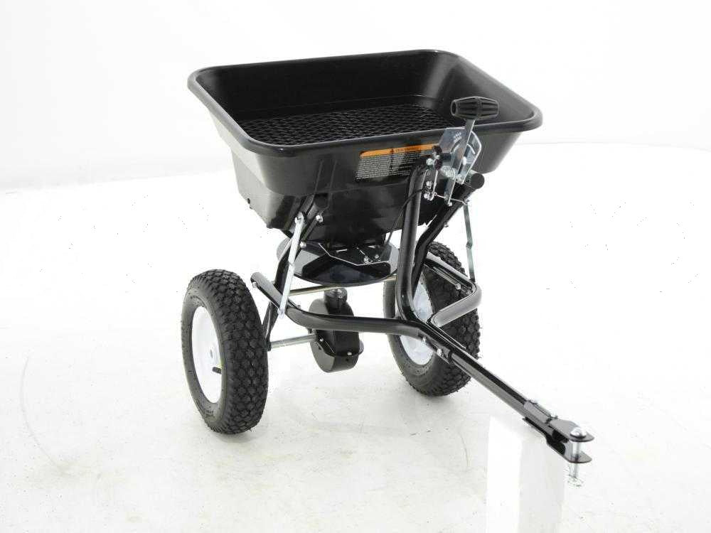 Getrokken strooiwagen voor zitmaaier GeoTech Riding-on Mowers, 29 liter, detail 4