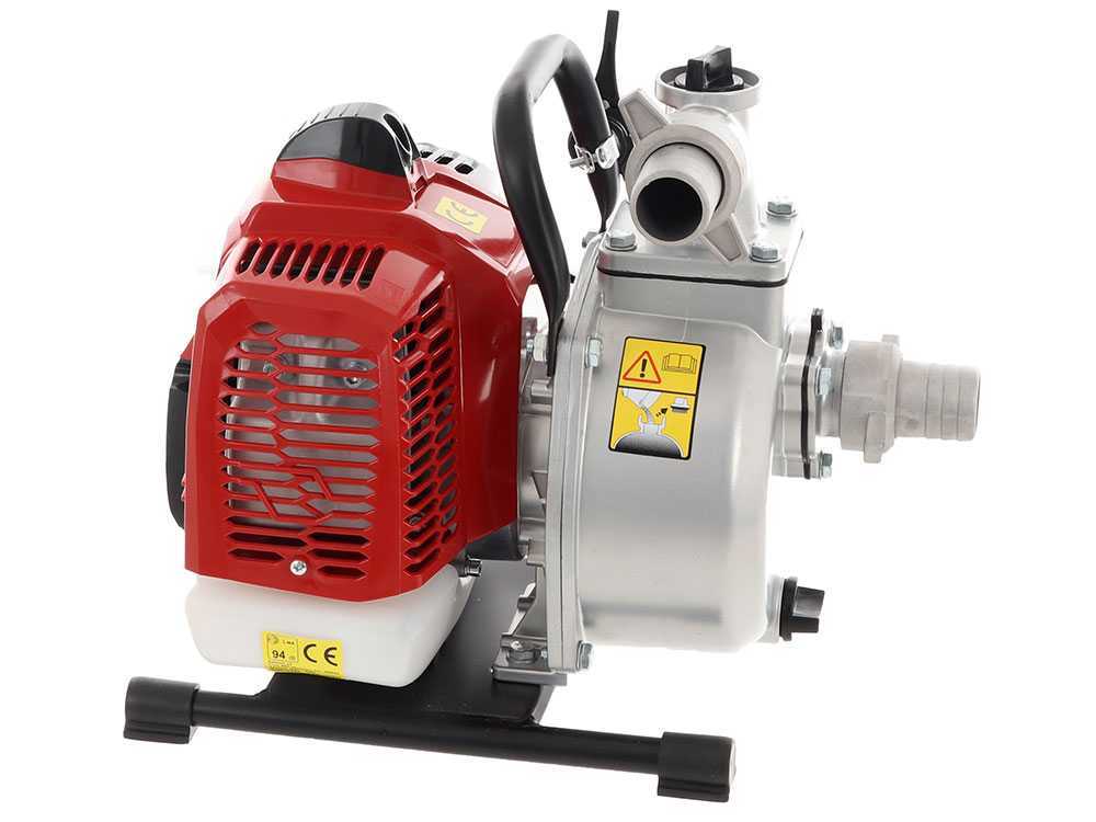 GeoTech WP360 EVO benzine motorpomp, aansluiting 40 mm, detail 4