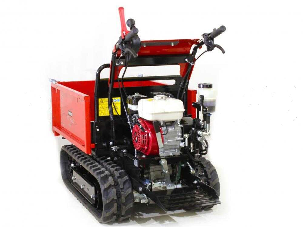 Rupsdumper laadvermogen 600 kg Ginko - MGM TR 660 Extensible, motor Honda GX200, hydraulisch kiepen, detail 4