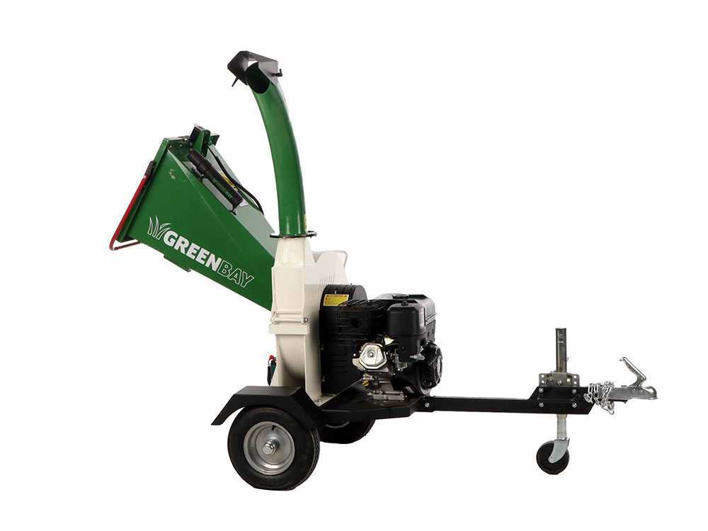 GreenBay GB-WDC 120 BSE benzine hakselaar, takken tot 90 mm, detail 3