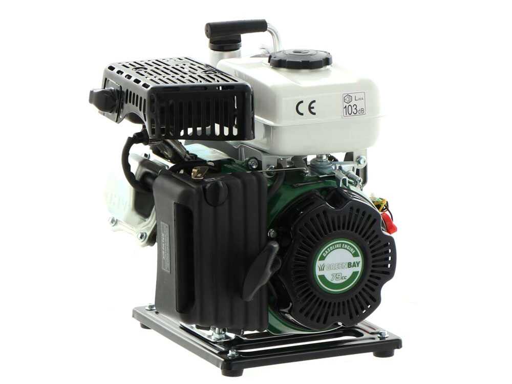 GreenBay GB-WP 30 benzine motorpomp, aansluiting 30 mm, detail 3