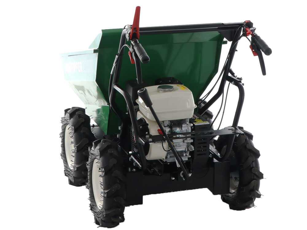 Motorkruiwagen laadvermogen 300 kg GreenBay MiniTipper 300 H, motor Honda GP160, 4x4, detail 3