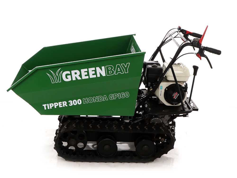 Rupsdumper laadvermogen 300 kg GreenBay Tipper 300, motor Honda GP160, detail 4