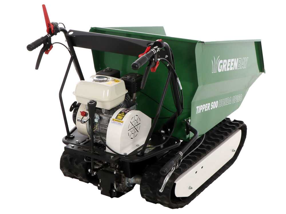 Rupsdumper laadvermogen 500 kg GreenBay Tipper 500, motor Honda GP160, detail 4