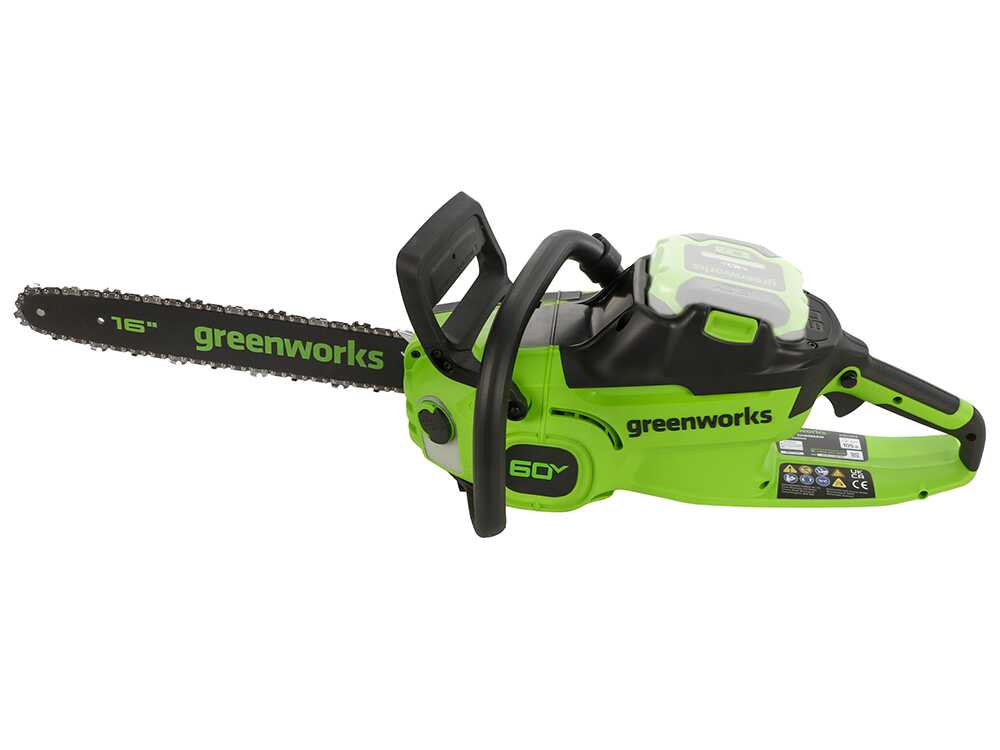 Greenworks CS40O6 accu kettingzaag, zwaard 40 cm, 60 V zonder accu, detail 4
