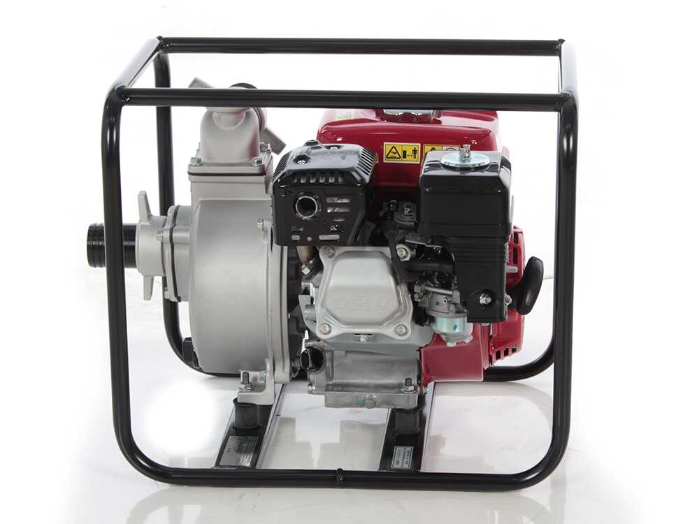 Honda WB20XT benzine motorpomp, aansluiting 50 mm, detail 4