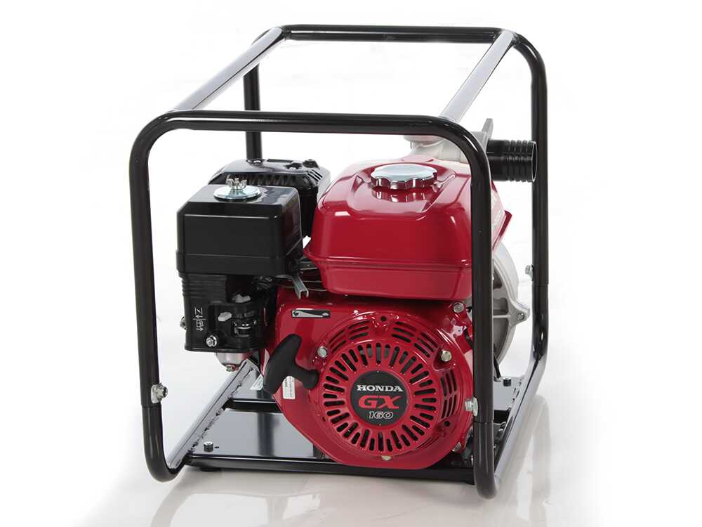Honda WH20XT benzine motorpomp, aansluiting 50 mm, detail 4