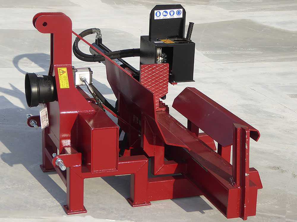 AgriEuro TOP-LINE 20 aftakas houtklover, 20 ton, horizontaal, detail 4