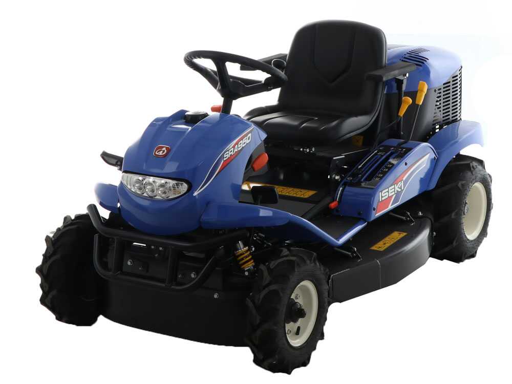 Iseki SRA 950A 2WD zitklepelmaaier 95 cm, hydrostaat, detail 3