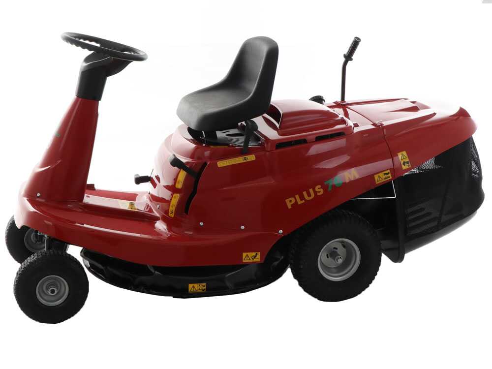 AgriEuro Premium Line Plus 76 M zitmaaier met opvangbak 76 cm, versnellingsbak, detail 3