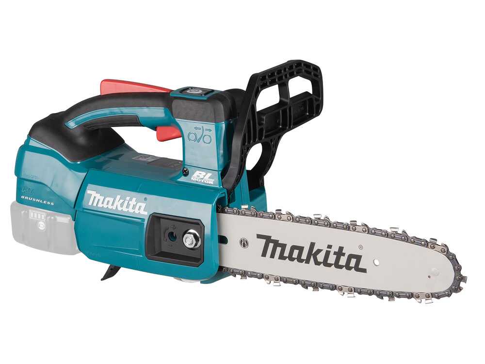 Makita DUC254Z accu kettingzaag, zwaard 25 cm, 18 V 3 Ah zonder accu, detail 4