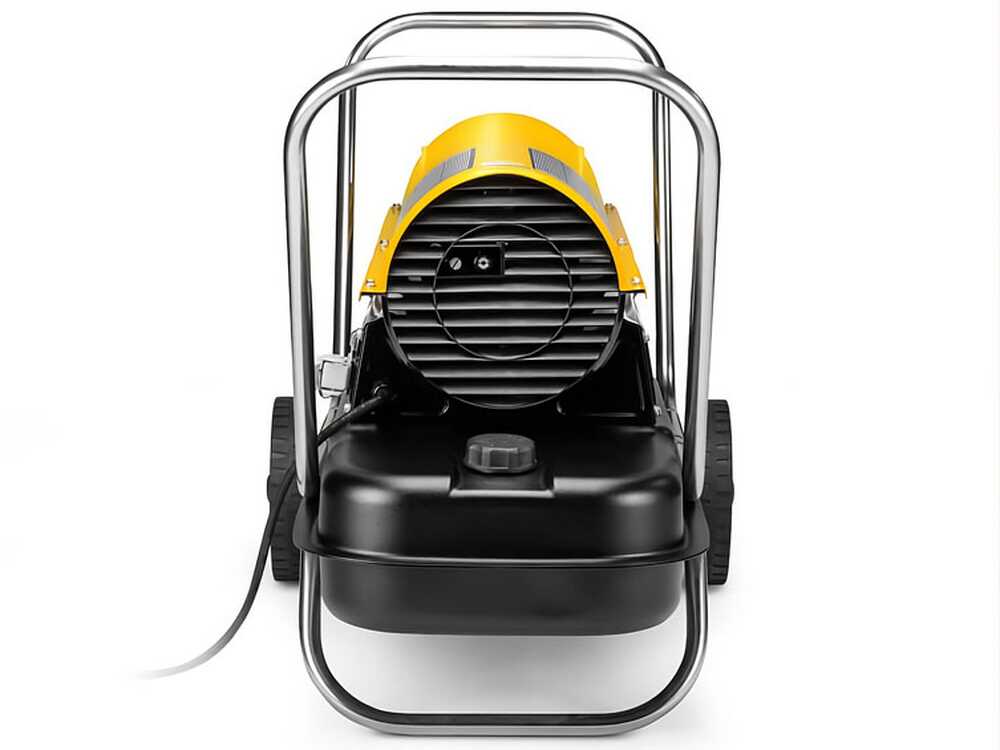 Master B 100 diesel heteluchtkanon 29 kW, direct gestookt, detail 4