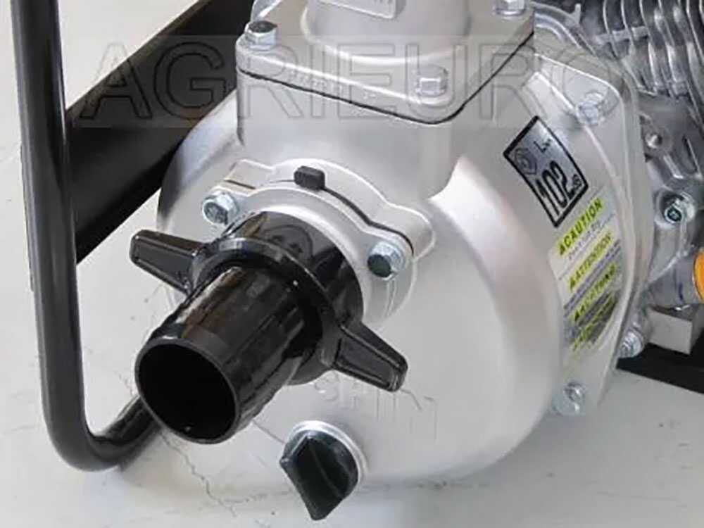 Oriental Koshin SEV-50X benzine motorpomp, detail 4