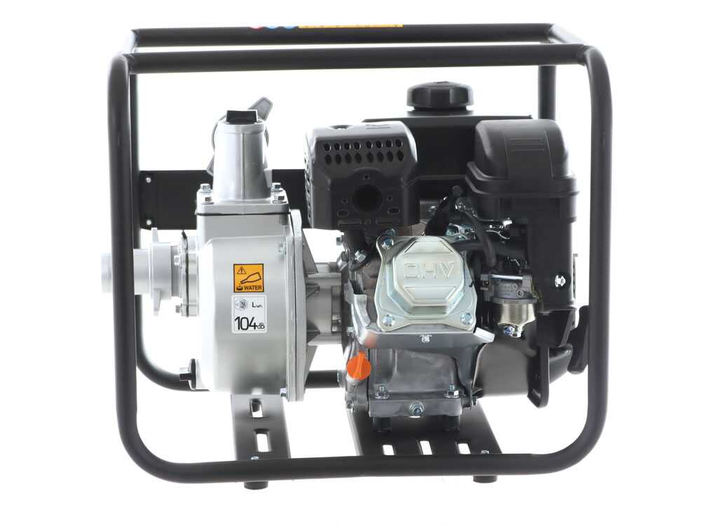 Rato RT50ZB26-3.6Q benzine motorpomp, detail 3
