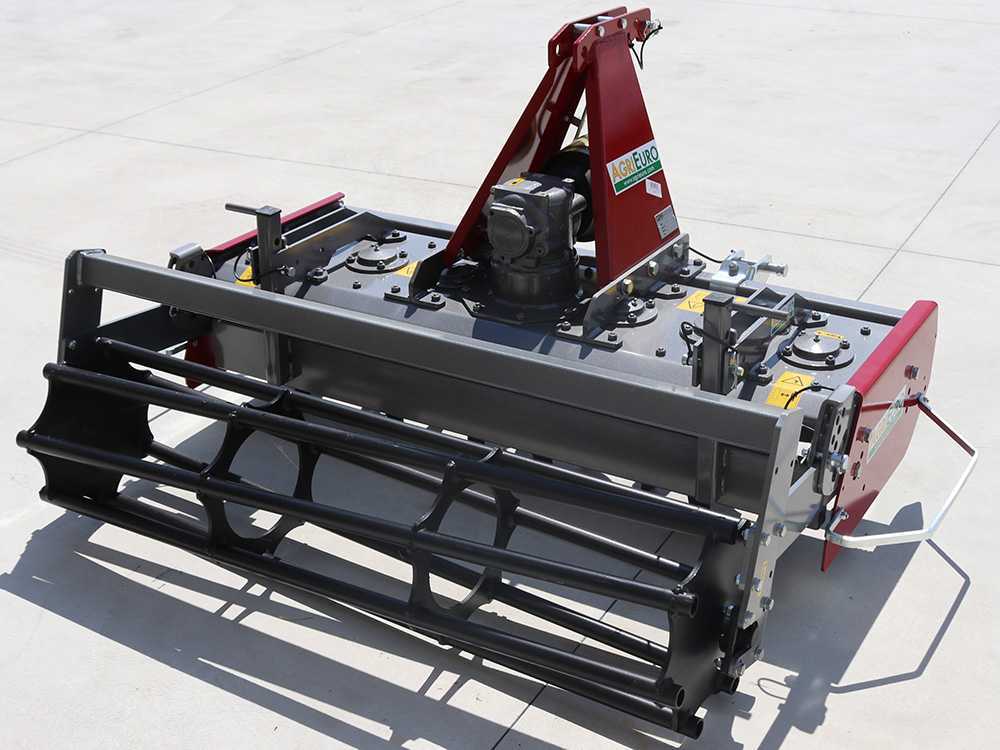 AgriEuro TOP-LINE RF150 rotorkopeg 150 cm, lichte serie, kooirol, detail 4