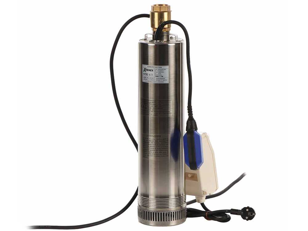 Ribimex PRPVC1102/65F bronpomp, detail 3