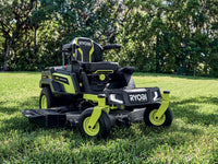 Ryobi ZTRX137 accu-zero-turn zitmaaier 137 cm, automaat, detail 3