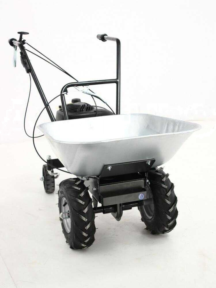 Motorkruiwagen laadvermogen 100 kg Eurosystems Wheelbarrow, motor B&S 450E petrol, detail 4