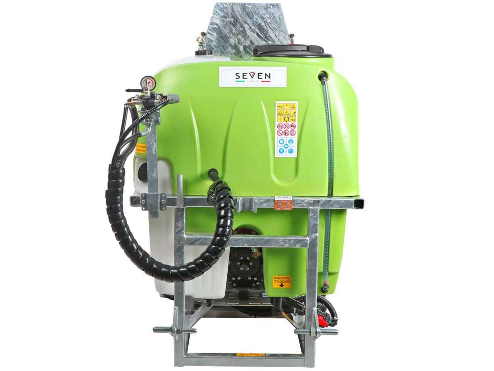 Seven Italy 400 nevelspuit met toren, 400 liter, pomp APS 71, detail 4