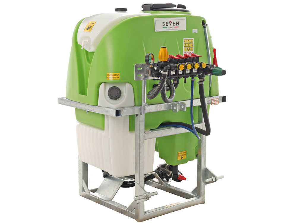Seven Italy veldspuit, 400 liter, pomp Comet BP75, detail 4