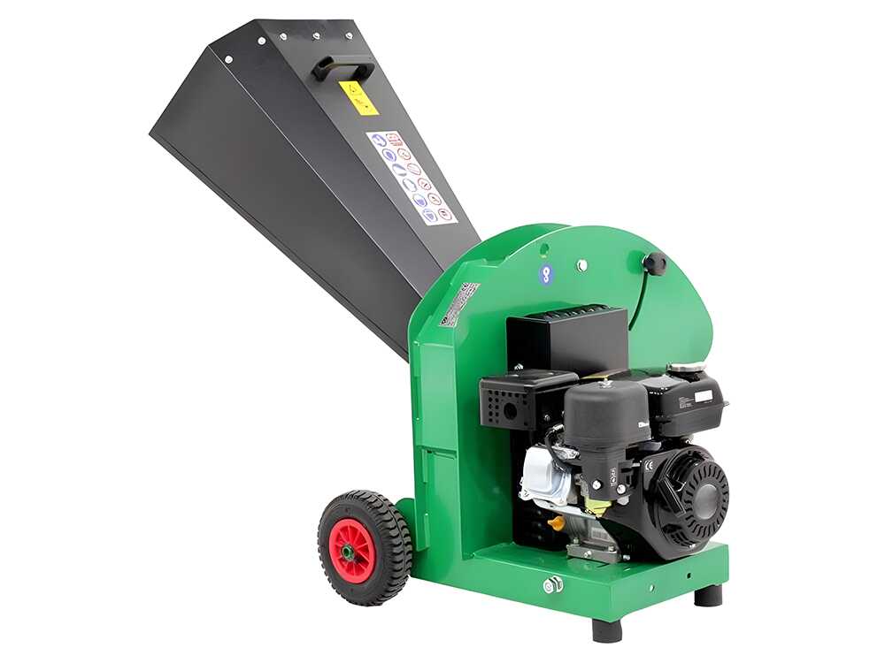 Seven Italy CH210 benzine hakselaar, takken tot 50 mm, detail 4