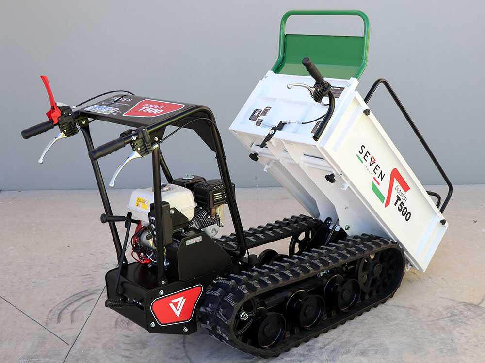Rupsdumper laadvermogen 500 kg Seven Italy T500 GX-E, detail 4