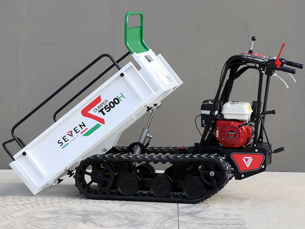 Rupsdumper laadvermogen 500 kg Seven Italy T500H GX-E, detail 4
