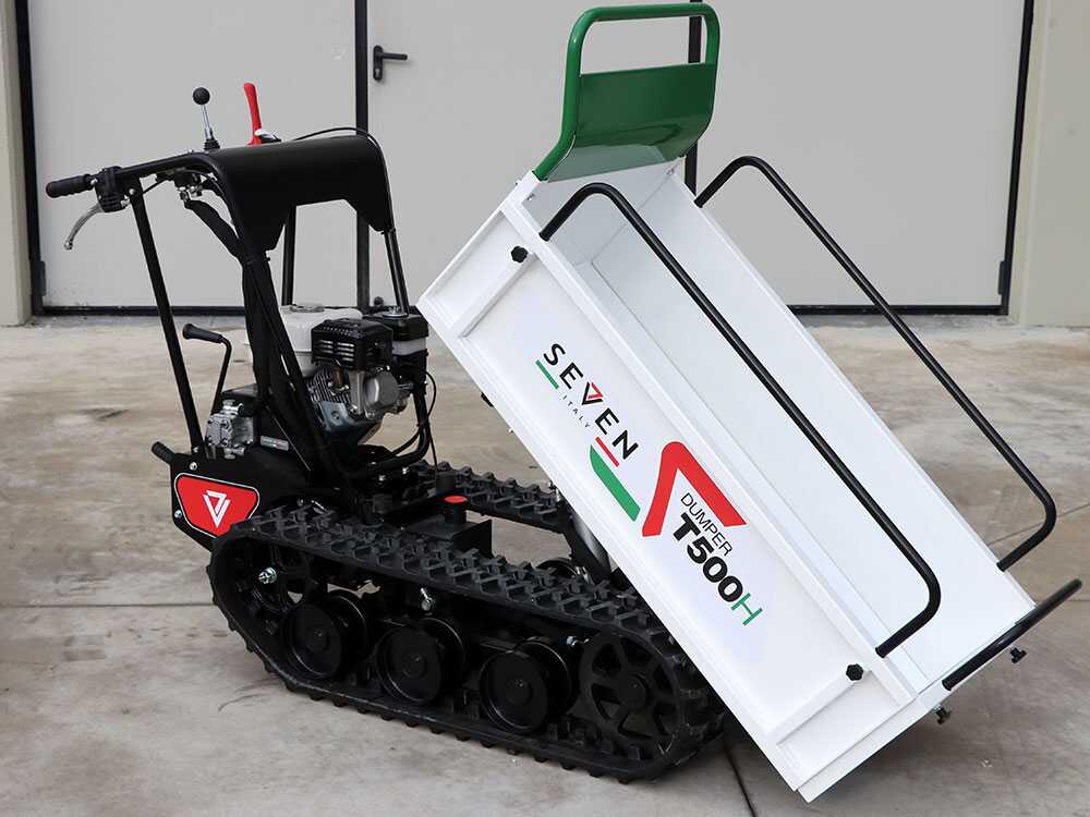 Rupsdumper laadvermogen 500 kg Seven Italy T500H GX, detail 4