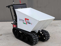 Rupsdumper laadvermogen 500 kg Seven Italy T500HD GX, hydraulisch kiepen, detail 4