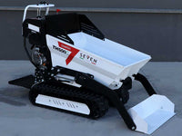 Diesel rupsdumper laadvermogen 500 kg Seven Italy TH500C L70-E, hydraulisch kiepen, detail 4