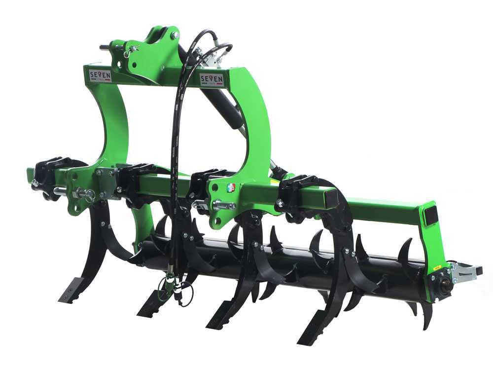 Seven Italy BIG 4 woeler 160 cm, 4 tanden, hydraulische rol, detail 4