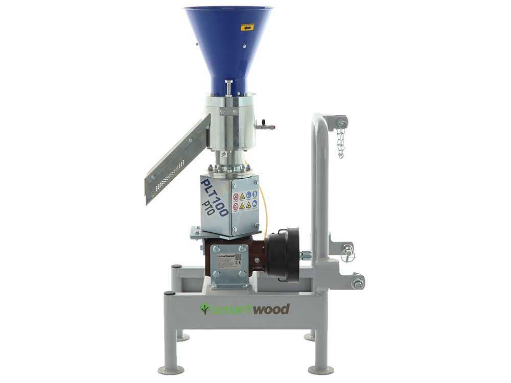 Smartwood PLT-100 aftakas pelletmachine, detail 3