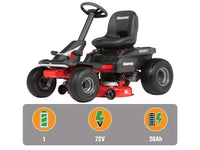 Snapper ERX96 accu-zitmaaier met zijuitworp 96 cm, automaat, detail 3