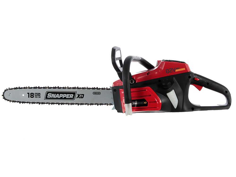 Snapper SXDCS82 accu kettingzaag, zwaard 46 cm, 82 V 2 Ah, detail 4