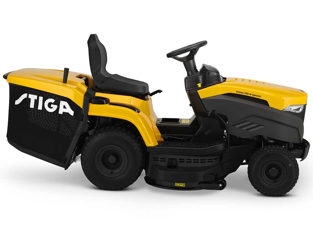Stiga Estate 598 W Special gazontractor met opvangbak 98 cm, hydrostaat, detail 4