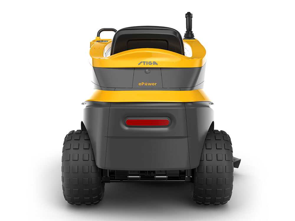 Stiga Gyro 500e accu-zero-turn zitmaaier 98 cm, automaat, detail 4