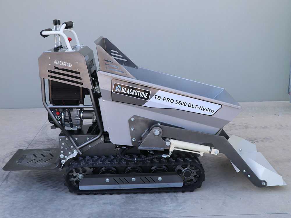 Rupsdumper laadvermogen 500 kg BlackStone TB-PRO 5500 DLT-Hydro, detail 4