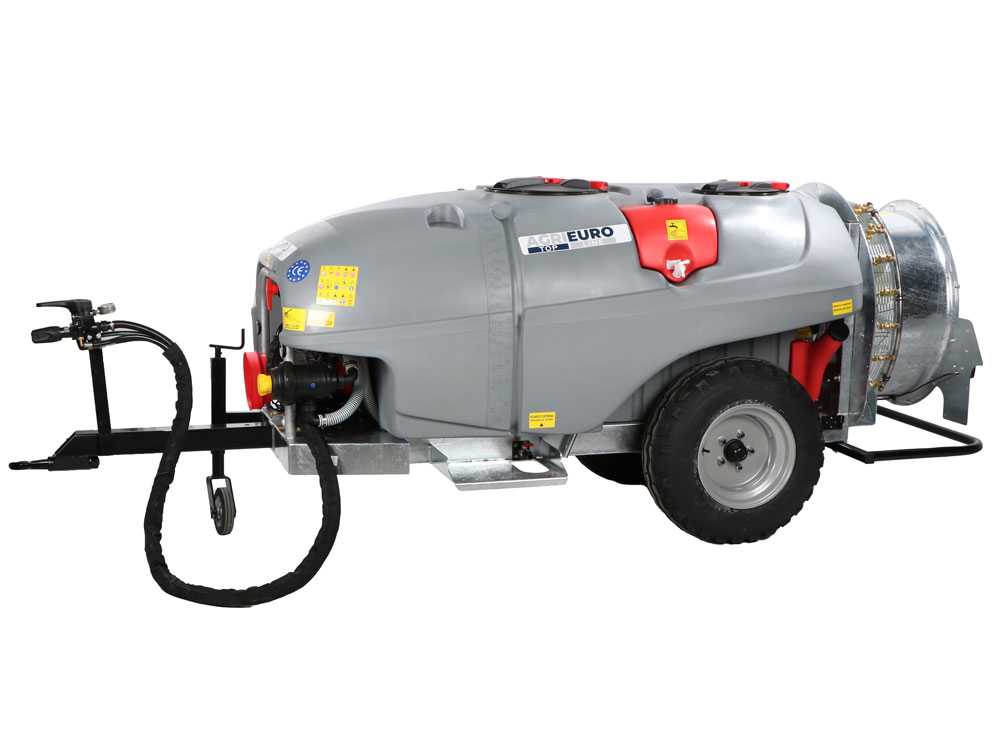 AgriEuro TOP-LINE Gray T Car 1500/80 getrokken nevelspuit, 1500 liter, pomp AR1064, detail 4